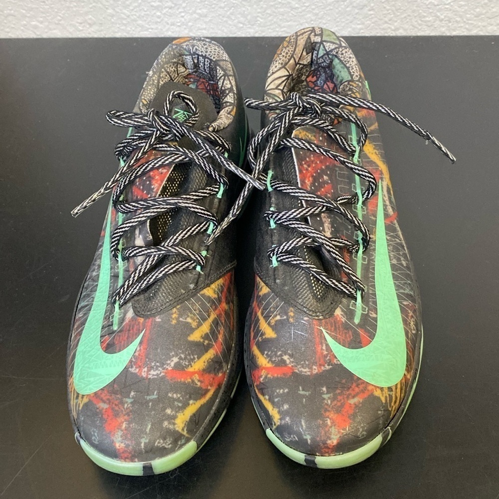 Nike KD VI 6 'NOLA Gumbo League Illusion' Size 39 Shoes USM6.5/W8.5